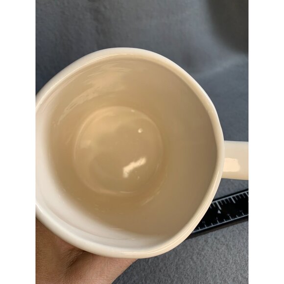 Rae Dunn Early Bird Coffee Tea 16oz White Mug - New - Picture 7 of 10